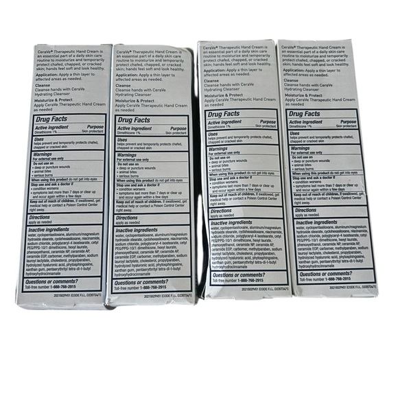 rave Therapeutic Hand Cream - White and Blue Packaging - Picture 3 of 3